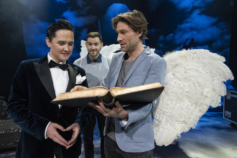 Review: AN ACT OF GOD at Chat Noir - Somewhere In Between Heaven and Earth Image