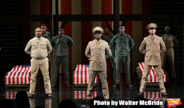 Photo Coverage: The Cast of A SOLDIER'S PLAY Takes Their Opening Night Bows Image