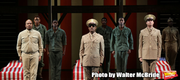 Photo Coverage: The Cast of A SOLDIER'S PLAY Takes Their Opening Night Bows Image