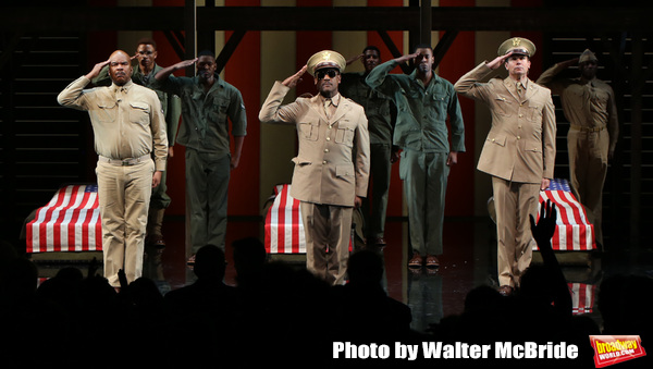 Photo Coverage: The Cast of A SOLDIER'S PLAY Takes Their Opening Night Bows Image
