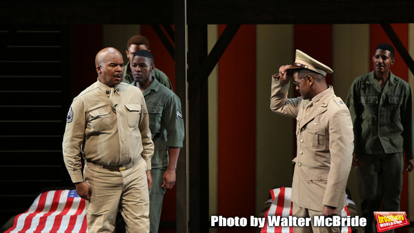 Photo Coverage: The Cast of A SOLDIER'S PLAY Takes Their Opening Night Bows Image