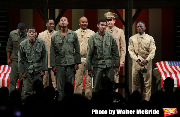 Photo Coverage: The Cast of A SOLDIER'S PLAY Takes Their Opening Night Bows Image