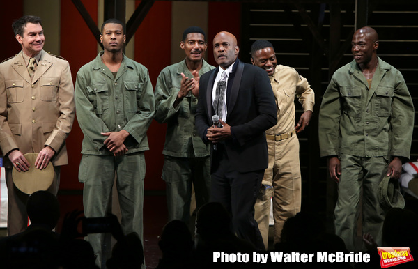 Photo Coverage: The Cast of A SOLDIER'S PLAY Takes Their Opening Night Bows Image