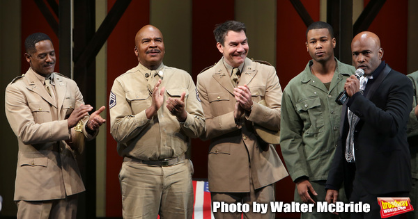 Photo Coverage: The Cast of A SOLDIER'S PLAY Takes Their Opening Night Bows Image