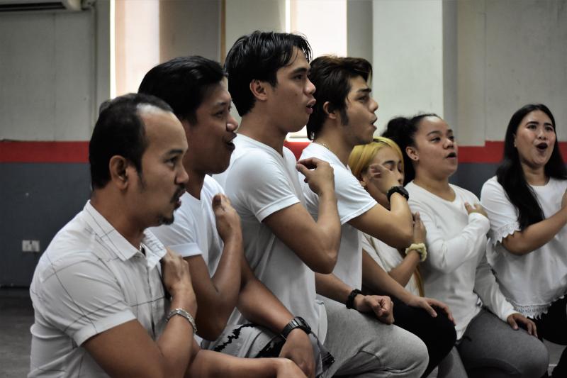 Photo Coverage: In Rehearsal With San Pedro Calungsod The Musical, Starring Gerald Santos Image