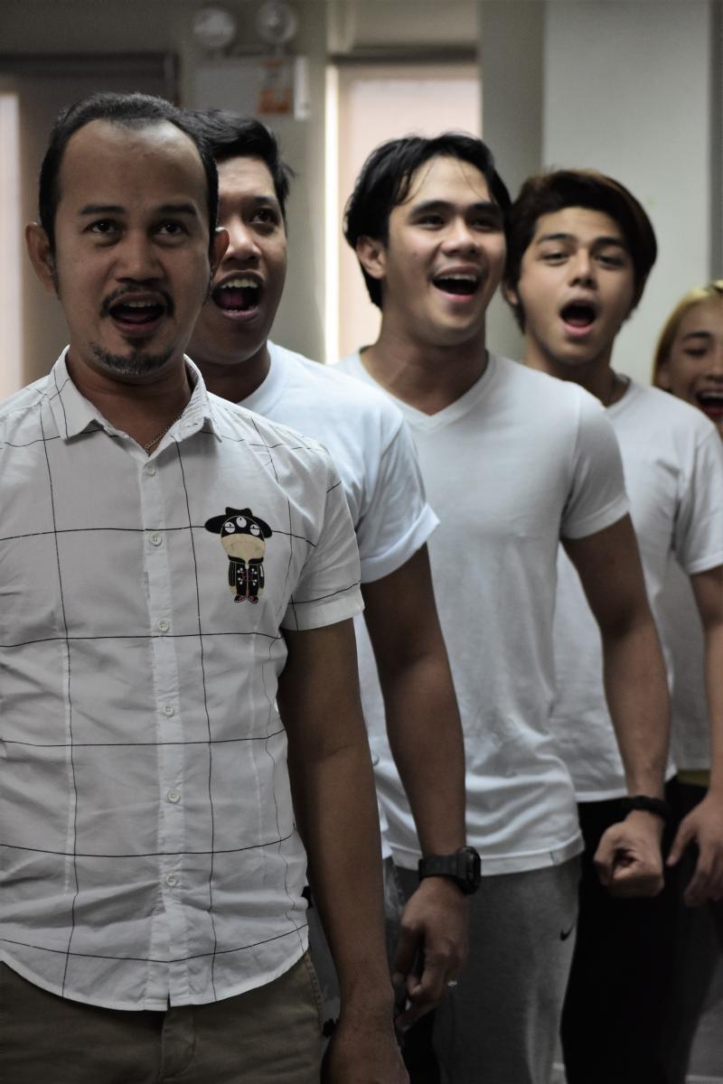 Photo Coverage: In Rehearsal With San Pedro Calungsod The Musical, Starring Gerald Santos Image