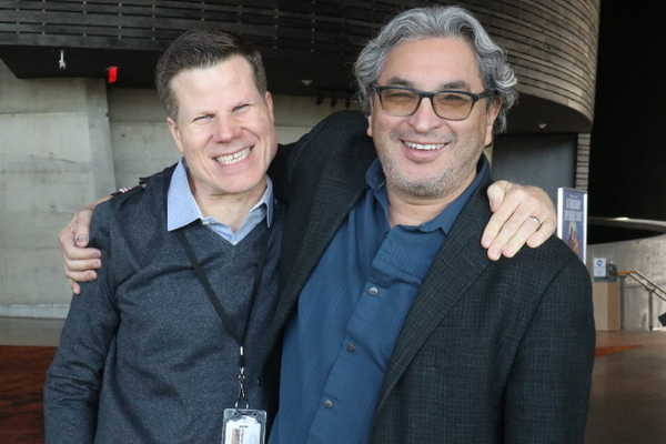 Director Bill Rauch and playwright Octavio Solis Photo