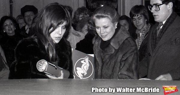 Princess Caroline and Princess Grace Kelly attend a performance of 42nd Street at the Photo