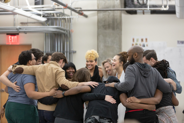 Photo Flash: Emmy Raver-Lampman, Solea Pfeiffer, and More in Rehearsal For GUN & POWDER at Signature Theatre Image
