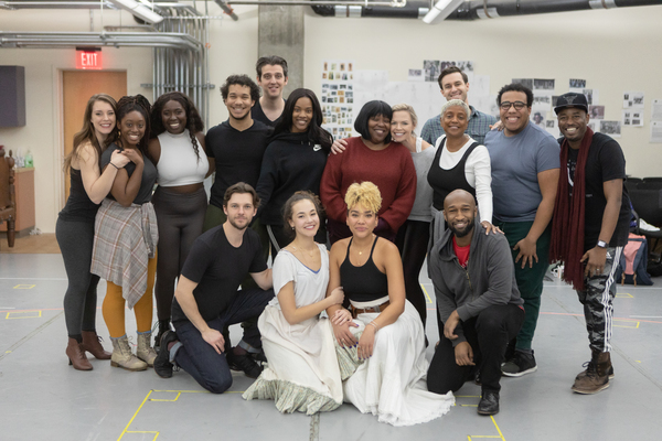 Photo Flash: Emmy Raver-Lampman, Solea Pfeiffer, and More in Rehearsal For GUN & POWDER at Signature Theatre Image