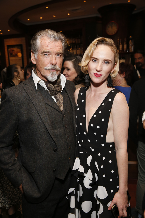 Pierce Brosnan and Orla Gormley  Photo