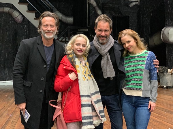 Photo Flash: Eric McCormack & Steven Weber Stopped by BEETLEJUICE Last Night Image