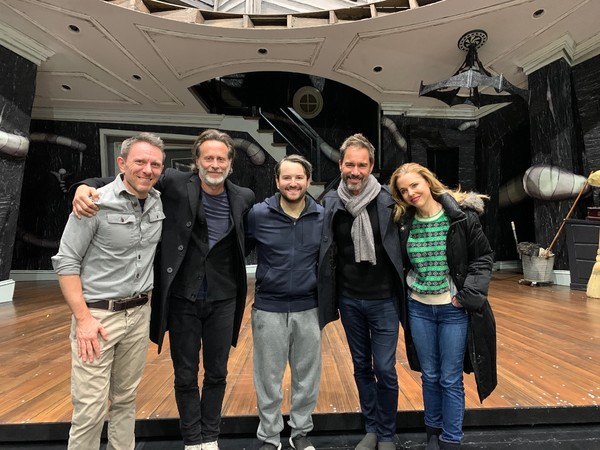 Photo Flash: Eric McCormack & Steven Weber Stopped by BEETLEJUICE Last Night Image