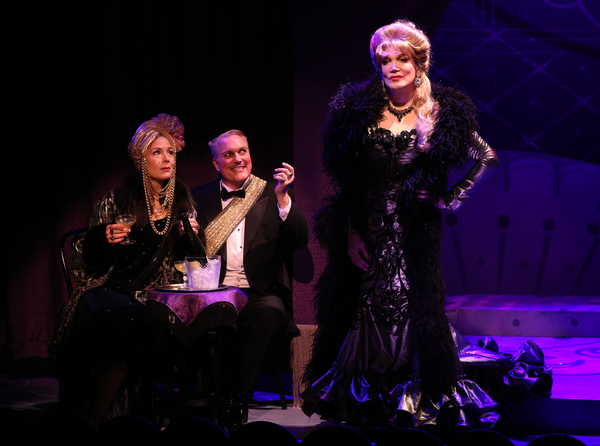 Jennifer Van Dyck, Christopher Borg & Charles Busch Photo