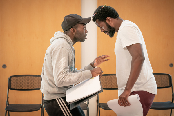 Photo Flash: Inside Rehearsal For PASS OVER at the Kiln Theatre Image