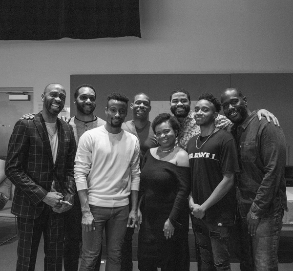 Photo Flash: Inside Rehearsal For Signature Theatre's THE HOT WING KING Image