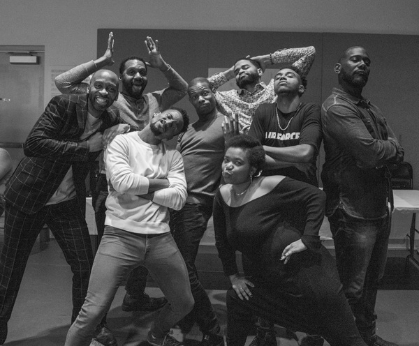 Photo Flash: Inside Rehearsal For Signature Theatre's THE HOT WING KING Image