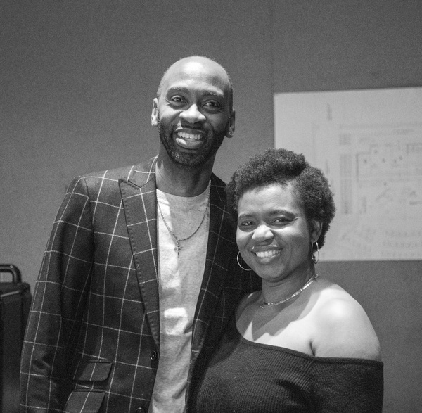 Photo Flash: Inside Rehearsal For Signature Theatre's THE HOT WING KING Image