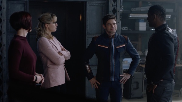 Photo Flash: Get a First Look at Jeremy Jordan's Return to SUPERGIRL 