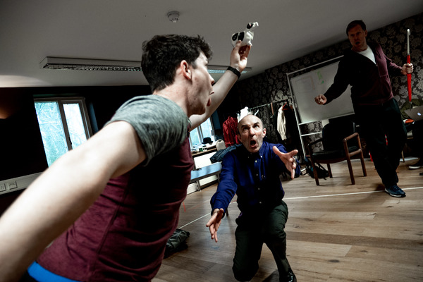 Photo Flash: Inside Rehearsal For Jeeves and Wooster in PERFECT NONSENSE on UK Tour Image