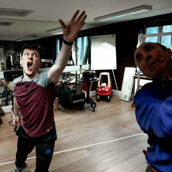 Photo Flash: Inside Rehearsal For Jeeves and Wooster in PERFECT NONSENSE on UK Tour Image