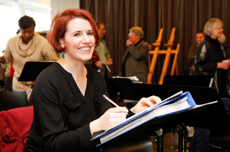 Photo Flash: In Rehearsal with LCT's INTIMATE APPAREL Directed by Bartlett Sher Image