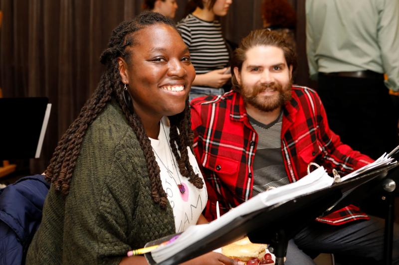 Photo Flash: In Rehearsal with LCT's INTIMATE APPAREL Directed by Bartlett Sher Image