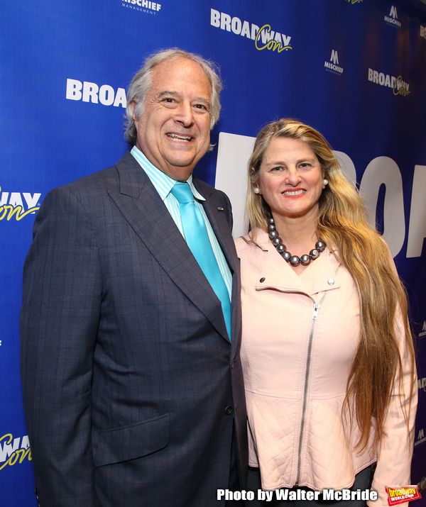 Stewart F. Lane and Bonnie Comley from BroadwayHD  Photo