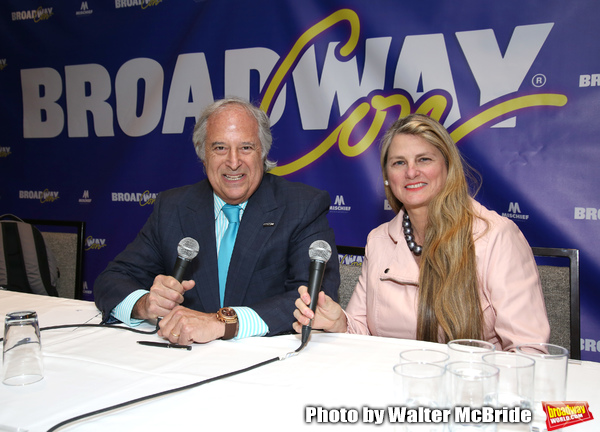 Stewart F. Lane and Bonnie Comley from BroadwayHD  Photo