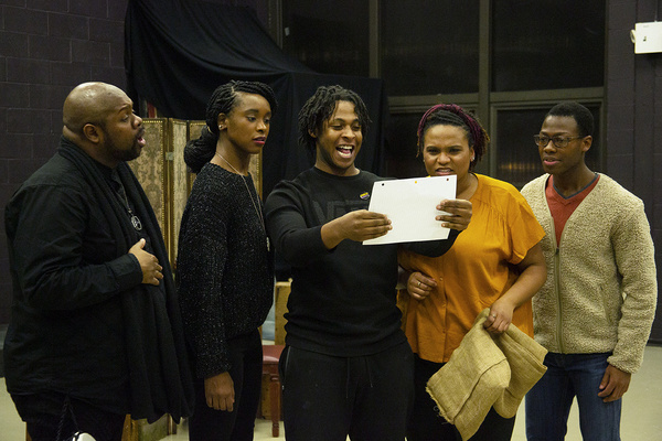 Photo Flash: In Rehearsal With Titan Theatre Company's THE AFRICAN COMPANY PRESENTS: RICHARD III  Image