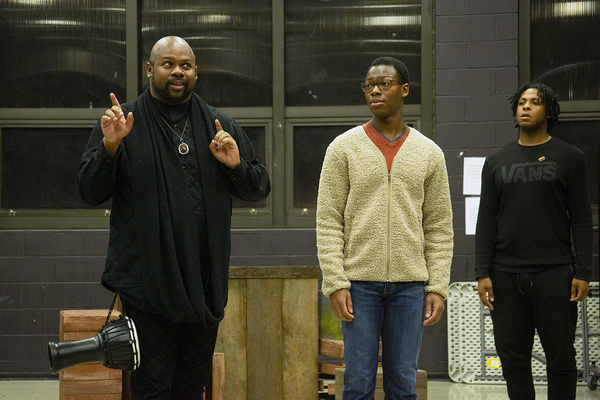 Photo Flash: In Rehearsal With Titan Theatre Company's THE AFRICAN COMPANY PRESENTS: RICHARD III Image
