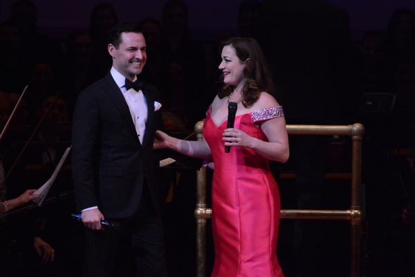 Max von Essen and Laura Michelle Kelly Photo