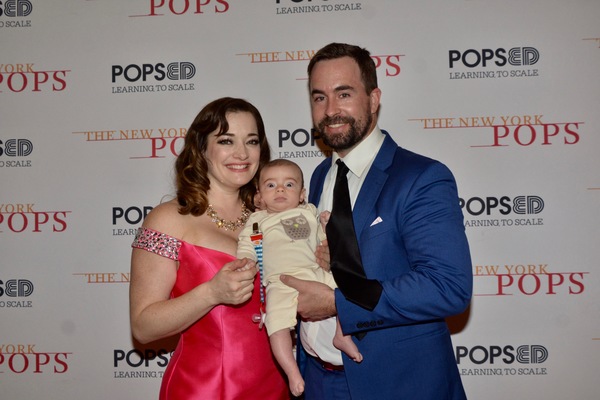 Laura Michelle Kelly, Sean Helleren and Raphael Photo