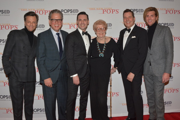 Jim Caruso, Billy Stritch, Max von Essen, June Freemanzon, Steven Reineke and Eric Ga Photo