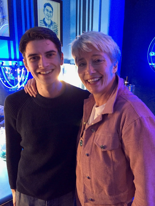 Photo Flash: Emma Thompson Visits DEAR EVAN HANSEN in London Image