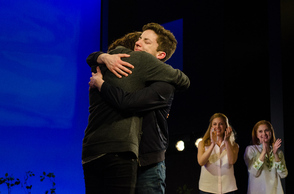 Photo Coverage: Andrew Barth Feldman and Alex Boniello Take Final Bows in DEAR EVAN HANSEN Image