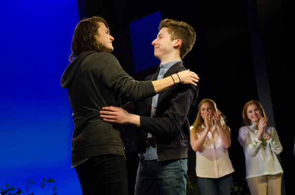 Photo Coverage: Andrew Barth Feldman and Alex Boniello Take Final Bows in DEAR EVAN HANSEN Image