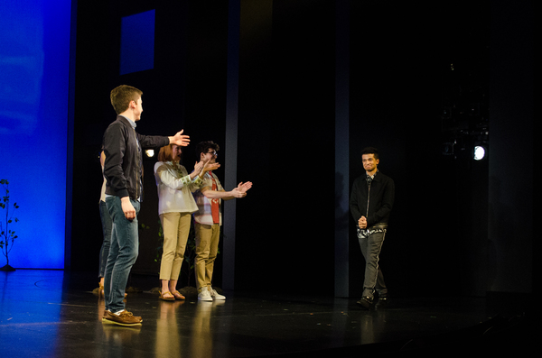 Photo Coverage: Andrew Barth Feldman and Alex Boniello Take Final Bows in DEAR EVAN HANSEN Image
