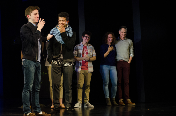 Photo Coverage: Andrew Barth Feldman and Alex Boniello Take Final Bows in DEAR EVAN HANSEN Image