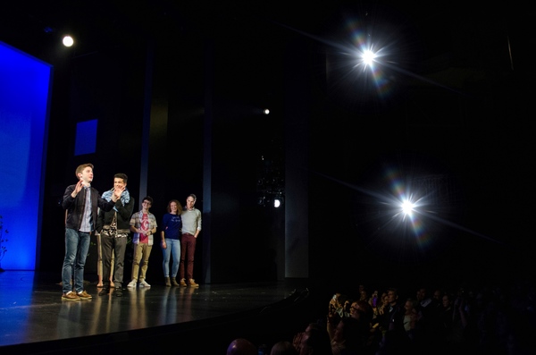 Photo Coverage: Andrew Barth Feldman and Alex Boniello Take Final Bows in DEAR EVAN HANSEN Image