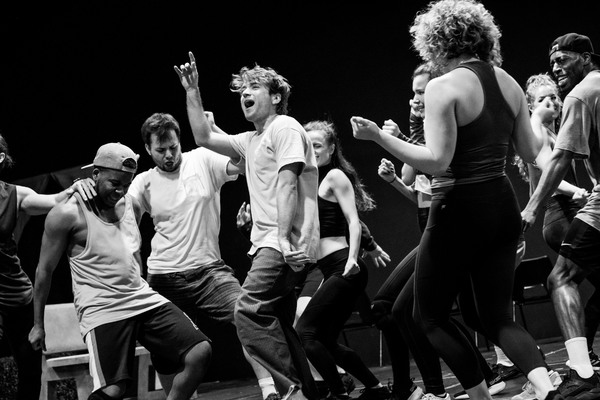 Photo Flash: Inside Rehearsal For BACK TO THE FUTURE the Musical Image