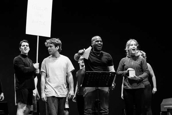 Photo Flash: Inside Rehearsal For BACK TO THE FUTURE the Musical Image