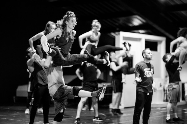 Photo Flash: Inside Rehearsal For BACK TO THE FUTURE the Musical Image
