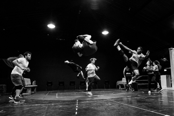 Photo Flash: Inside Rehearsal For BACK TO THE FUTURE the Musical Image