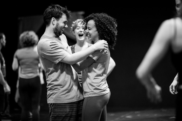 Photo Flash: Inside Rehearsal For BACK TO THE FUTURE the Musical Image