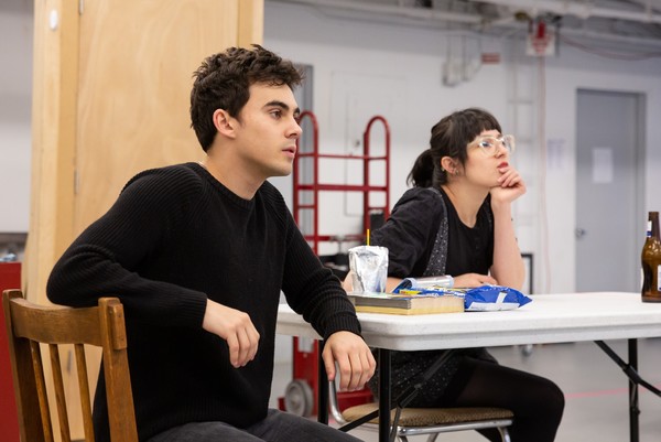 Photo Flash: Check Out Rehearsal Photos From Roundabout's 72 MILES TO GO... Image
