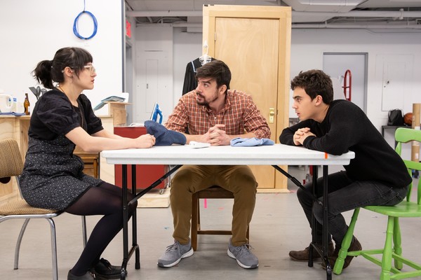 Photo Flash: Check Out Rehearsal Photos From Roundabout's 72 MILES TO GO... Image