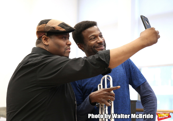 Photo Coverage: Get a First Look at A WONDERFUL WORLD Rehearsal Photos Image