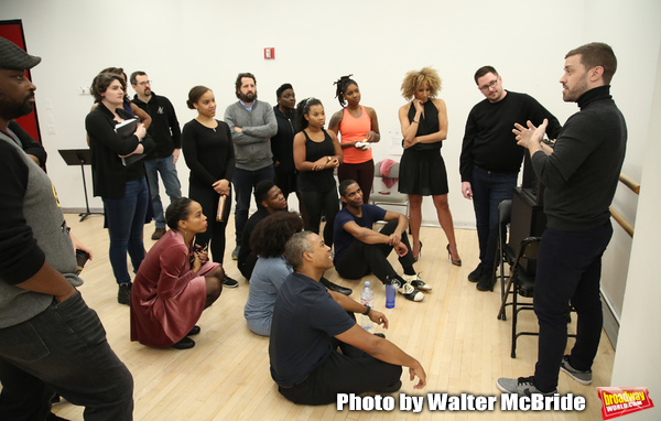 Photo Coverage: Get a First Look at A WONDERFUL WORLD Rehearsal Photos Image