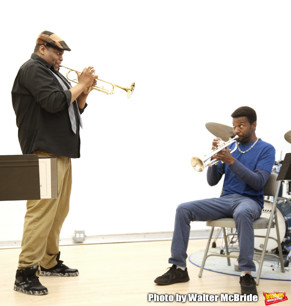 Photo Coverage: Get a First Look at A WONDERFUL WORLD Rehearsal Photos Image